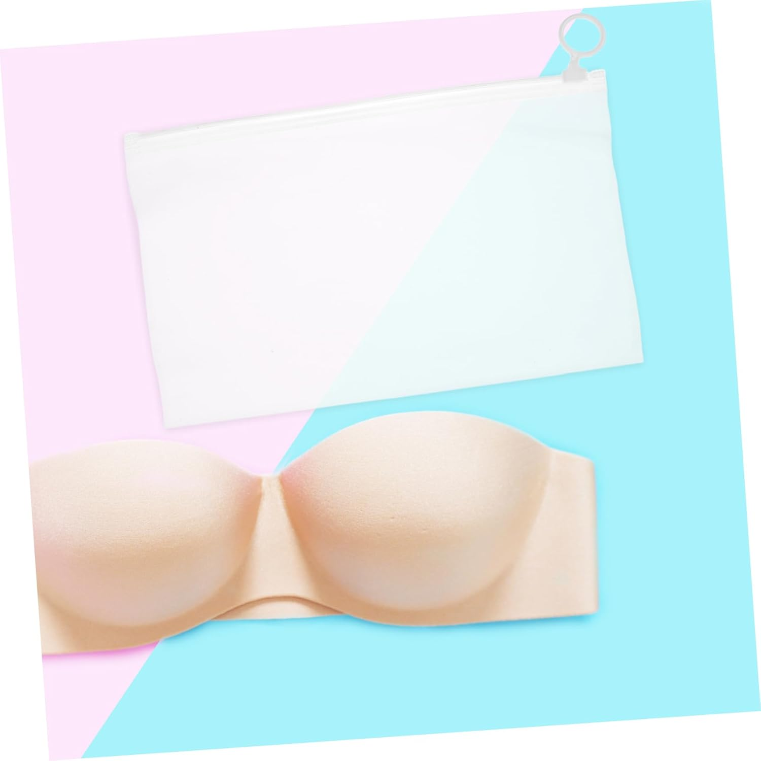 Hohopeti 50Pcs Small Zippered Makeup Bags for Women Frosted Pouches for Organizing Cosmetics and Underwear Lightweight Travel Friendly Design for Quick Access and Stylish Storage