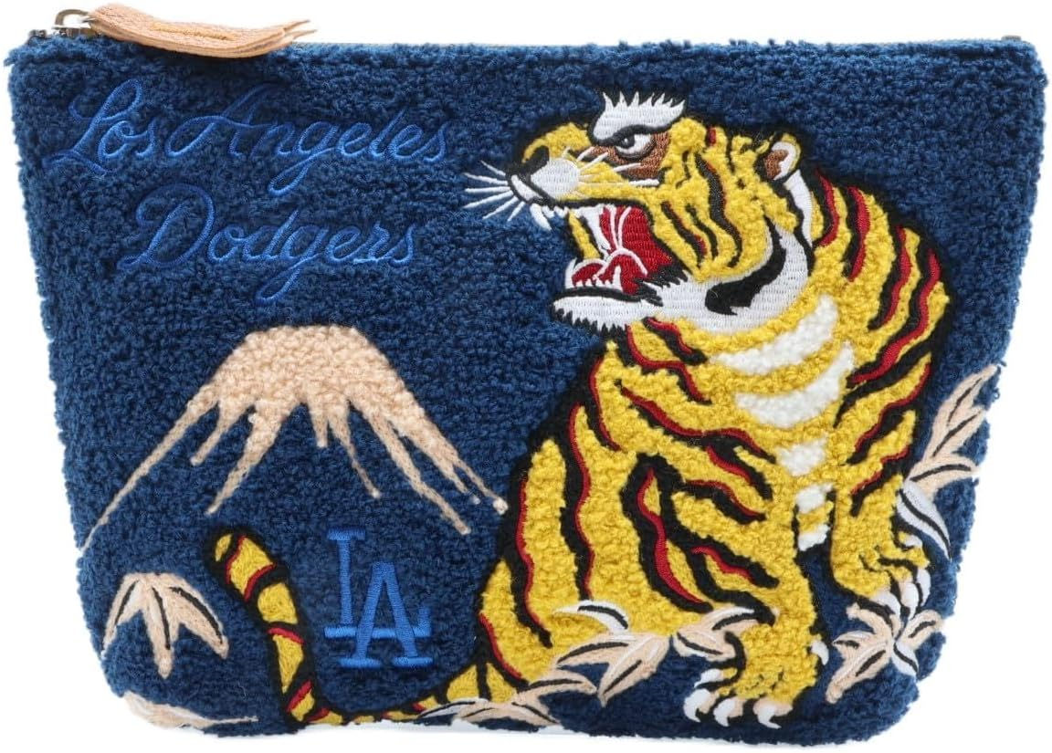 MLB Cosmetic Case, MLB Japanese Pattern Sara Pouch