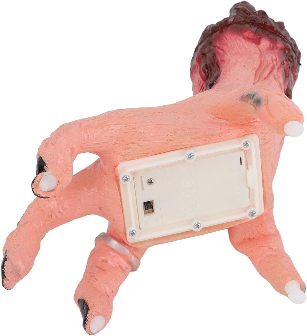 Gugxiom Crawling Hand Halloween Battery Powered, Automatic Crawl Battery Powered Lifelike Scary Moving Hand, Halloween Decorations Festival Props, for Costume Party