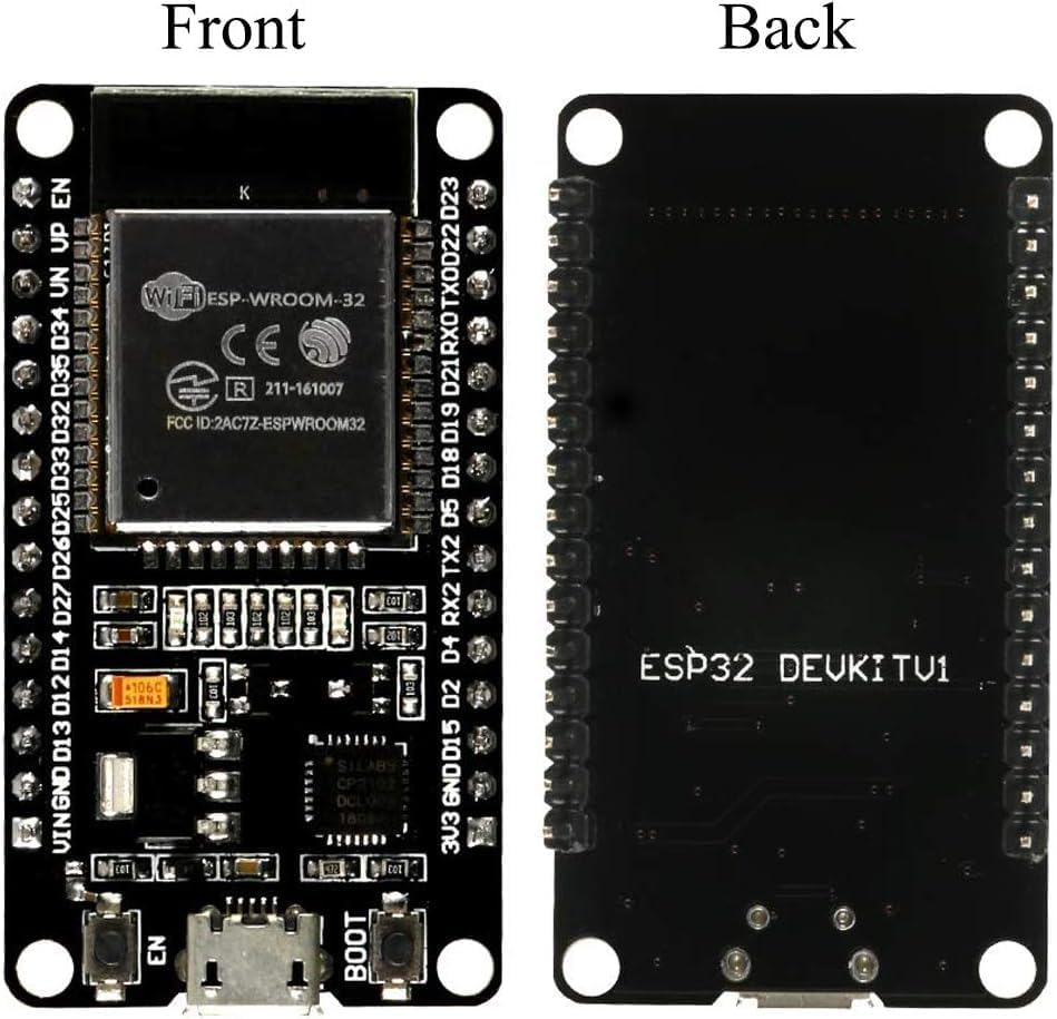3Pcs ESP-WROOM-32 ESP32 ESP-32S Development Board Dual Mode Microcontroller Processor