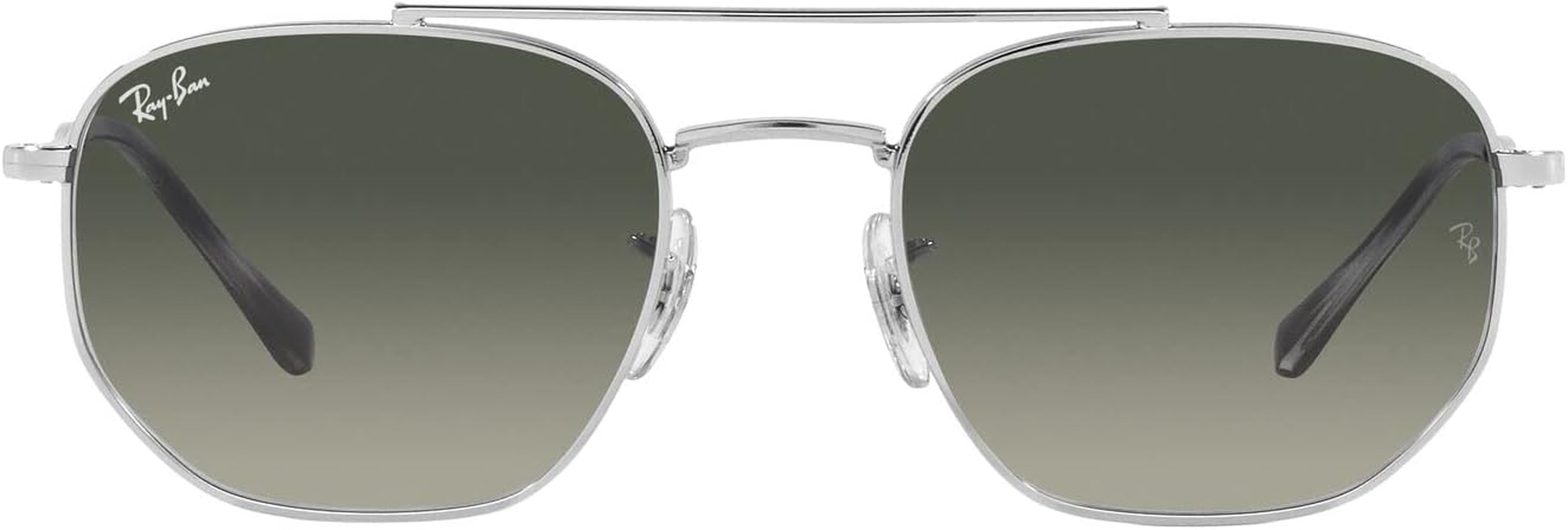 RAY-BAN Non Polarised Sunglasses, 0RB3707, Silver & Grey, 57Mm image number 6