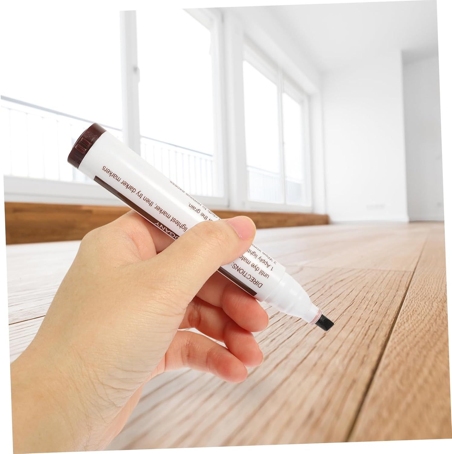 Ipetboom 10Pcs Furniture Repair Accessories Wooden Furniture Maker Painting Pen Accessories Cupboard Paint Pens Touch-Up Marker for Furniture Furniture Brush Paint Shedding