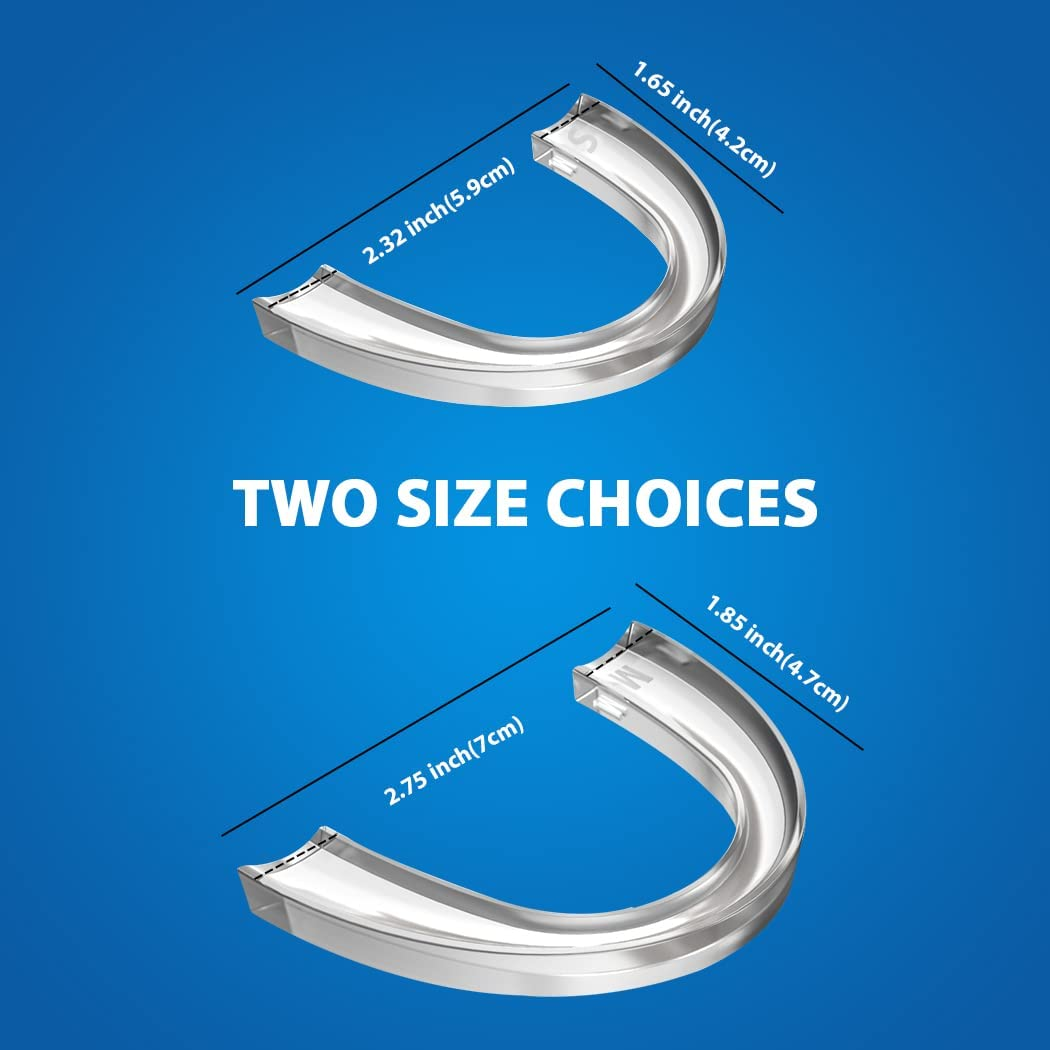 KOHEEL Mouth Guard for Teeth Grinding with Forming Tray, Moldable and Easy to Use Dental Guard, Stops Bruxism Night Guard, 5 Count (Large Black) image number 4