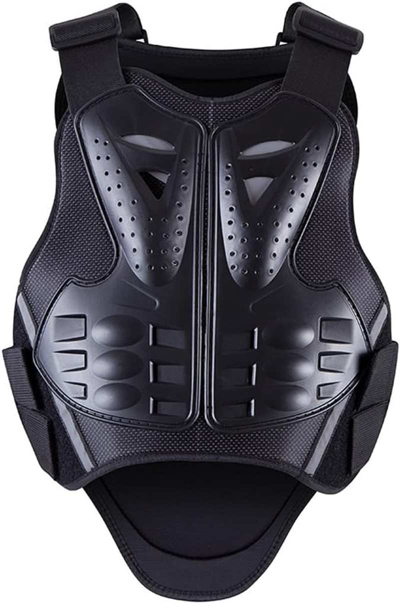 AIMALL Youth Motocross Armor Vest, Low - Profile Motorcycle Protector with Adjustable Straps, PP Shell & Shock - Absorbing Foam, Chest/Back/Shoulder Protection for off - Road Sports