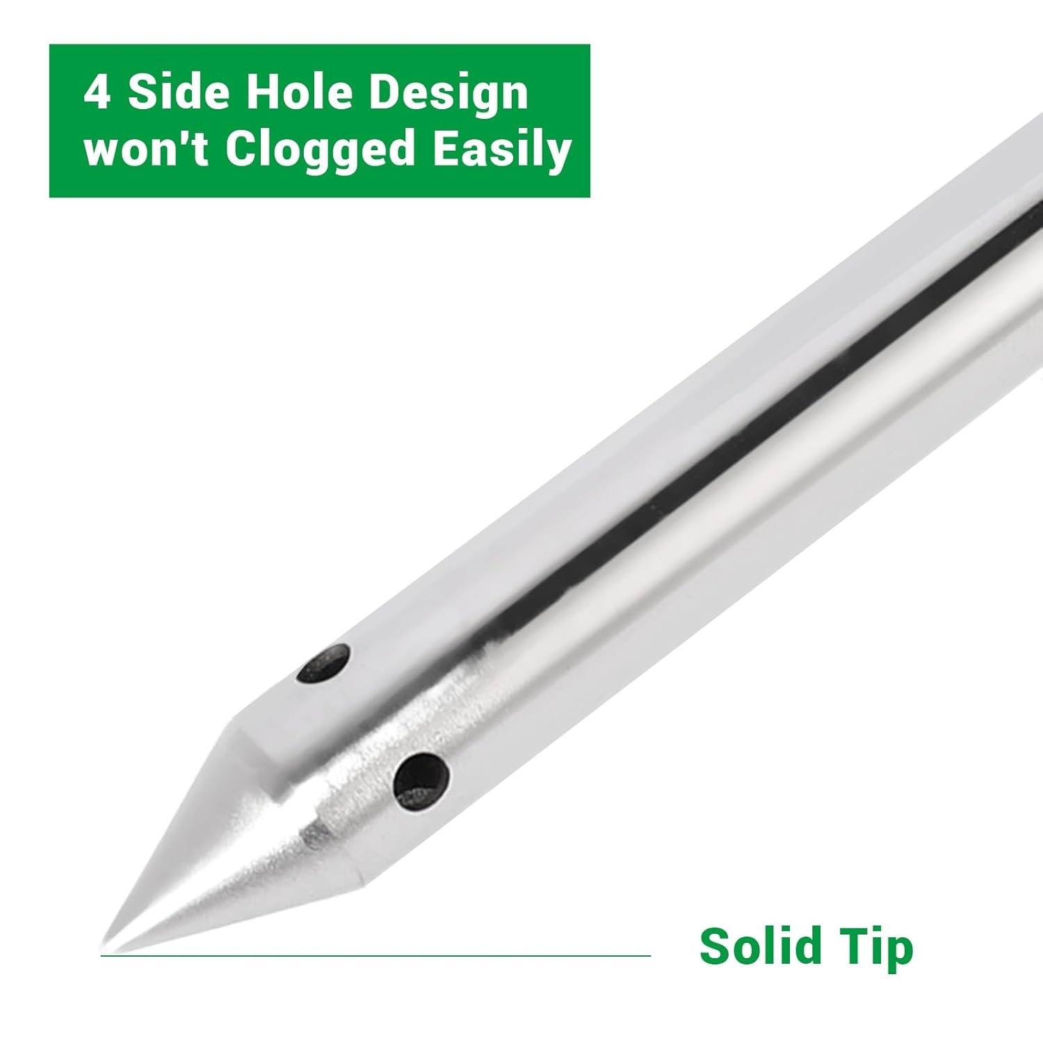 32In Stainless Steel Deep Root Tree Watering Tool, Deep Root Watering Tool with Fertilizer Bottle, Portable Watering Wand Irrigation System for Bushes, Trees, Plants image number 3