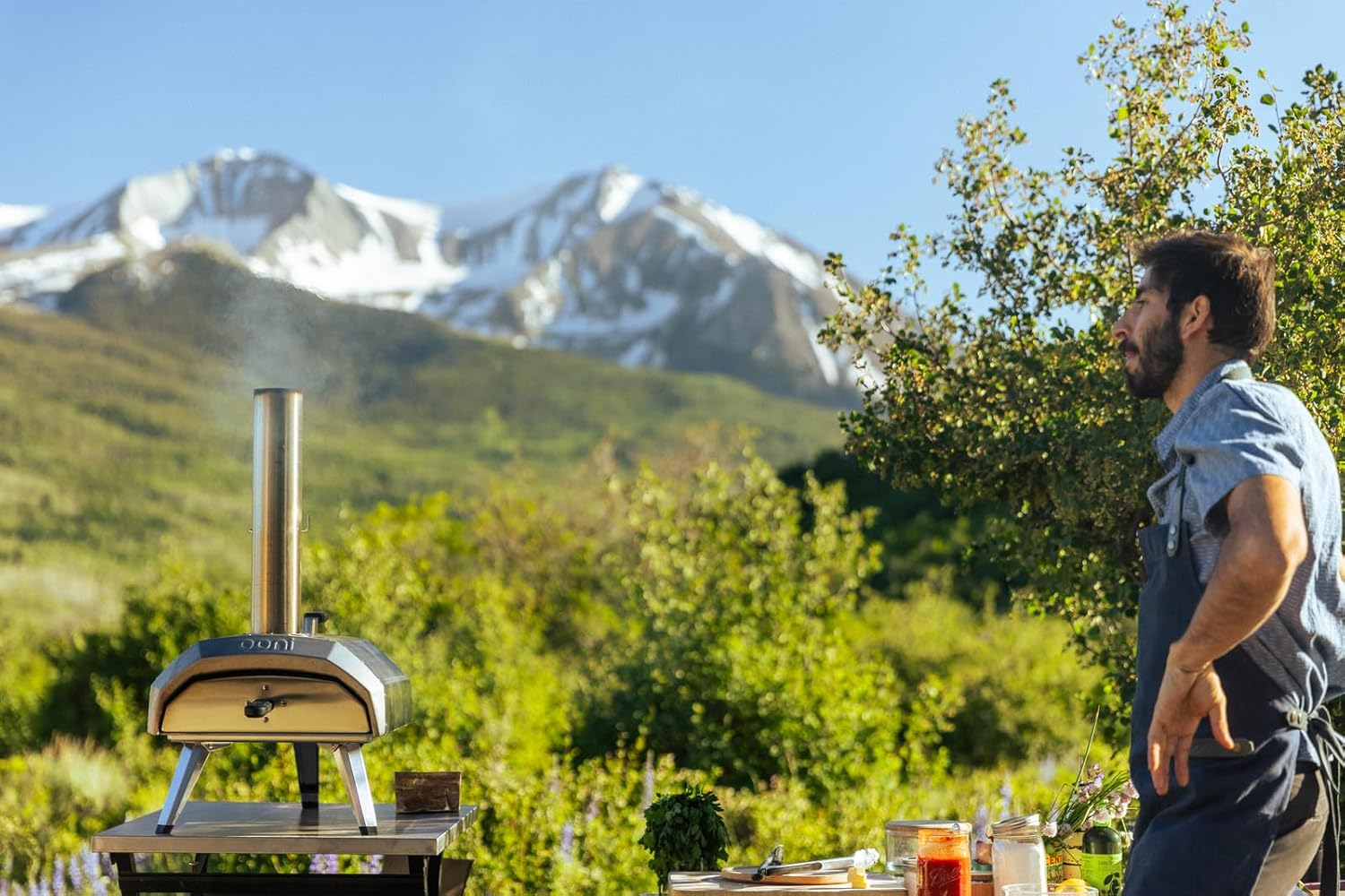 Ooni Karu 12 Multi-Fuel Portable Outdoor Pizza Oven &ndash; Wood and Gas Fired Pizza Oven - Woodfired & Stonebaked Pizza Maker for 12" Pizzas image number 6