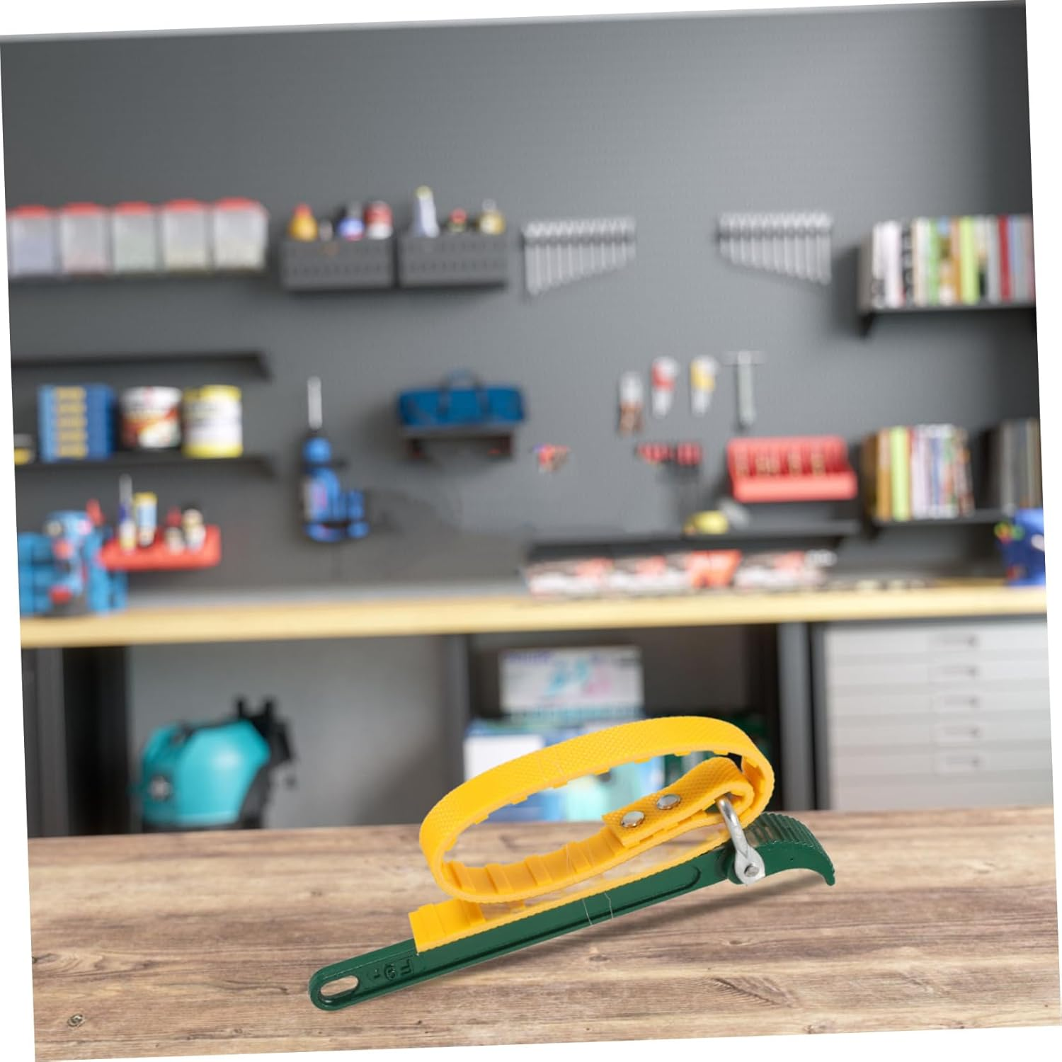 CHICAMPERA Heavy Duty Strap Wrench Removal Tool Adjustable Automotive Filter Spanner Wrench Portable Hand Tool for Maintenance image number 2