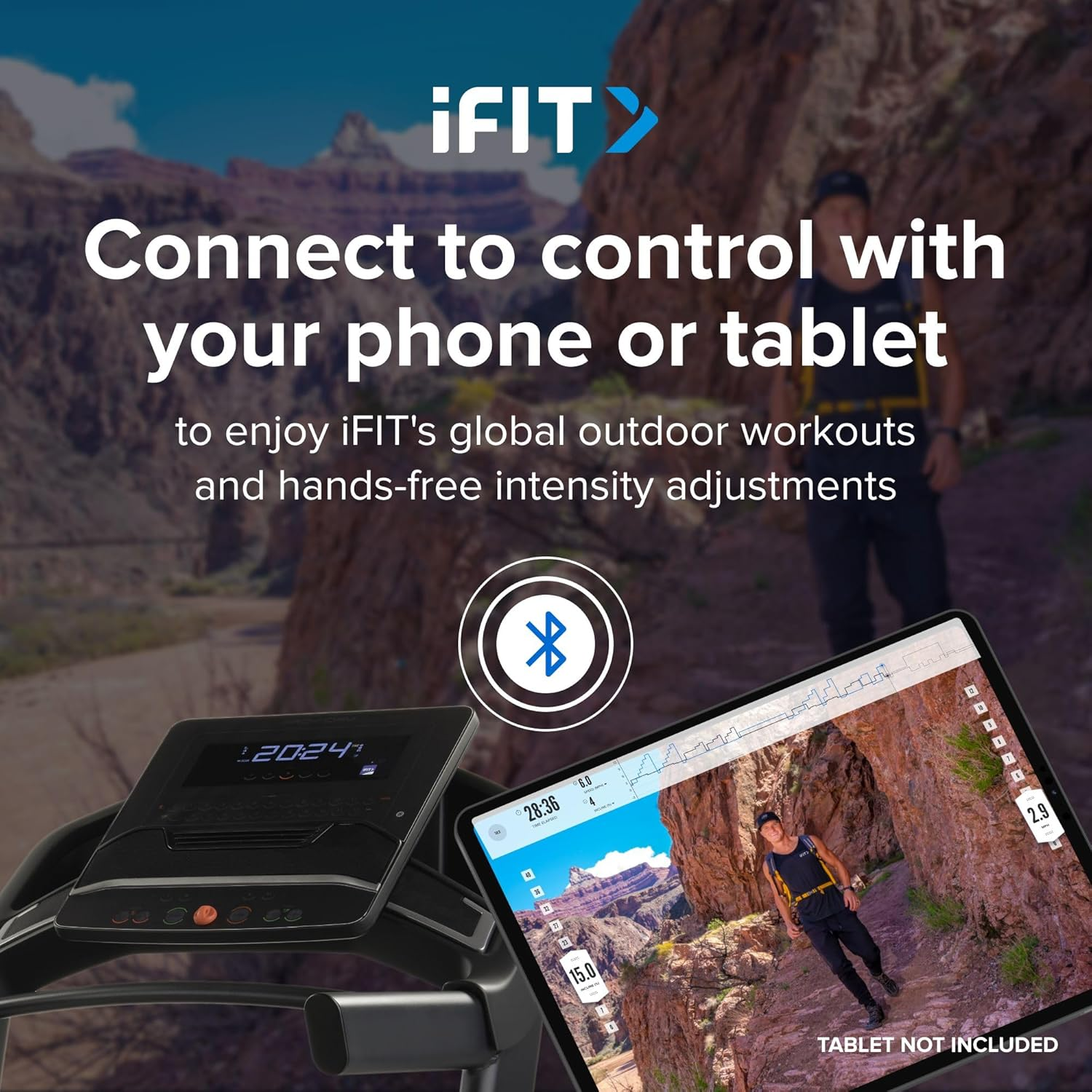 Proform Carbon TLX Treadmill - Perfect for Walking and Running With: 20 KPH Digital Quickspeed Control, 7&rdquo; Multi-Colour Display, Foldable Space Saving Design for Easy Storage and Bluetooth Enabled. image number 1