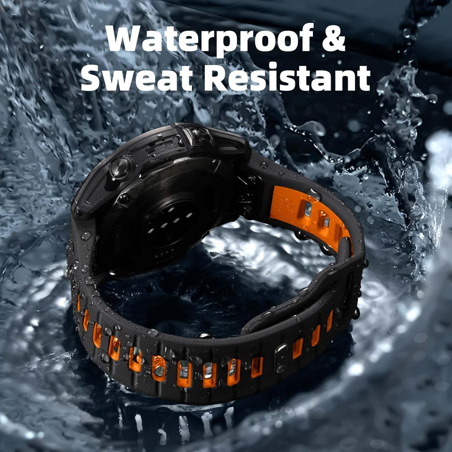 Negatta Quickfit 26Mm Band Replacement Compatible with Garmin Fenix 8 51Mm 7X 6X 5X Watch, Soft Silicone Sport Strap Also for Fenix 3 Hr/Instinct 2X Solar 3 50Mm /Enduro/Quatix/Tactix/Epix Pro 2 image number 3