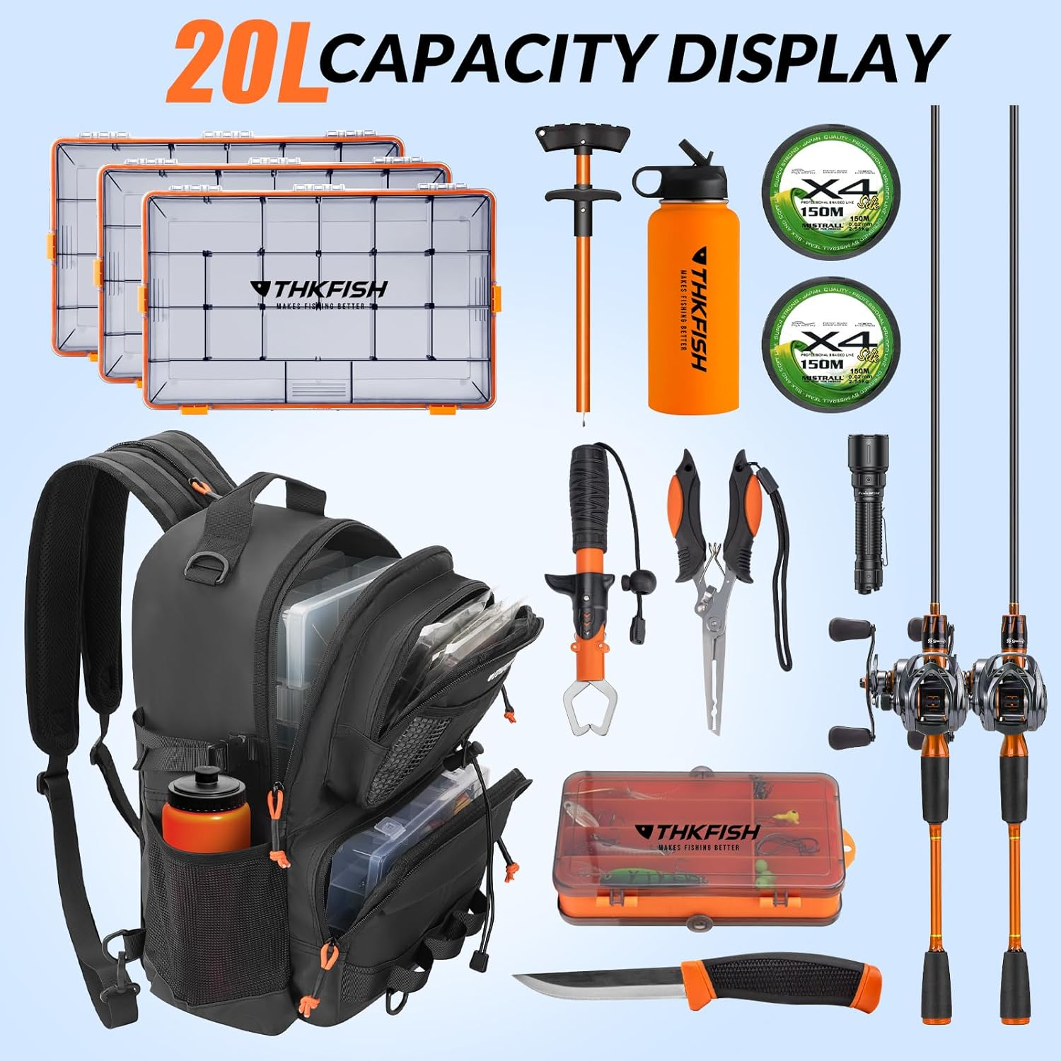 THKFISH Fishing Backpack