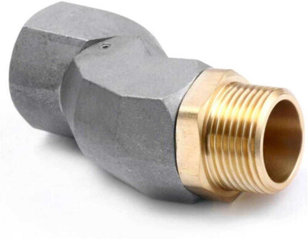 1" Fuel Transfer Hose Swivel 360 Rotating Connector for Fuel Nozzle Multi Plane Fuel Plane Swivel image number 5
