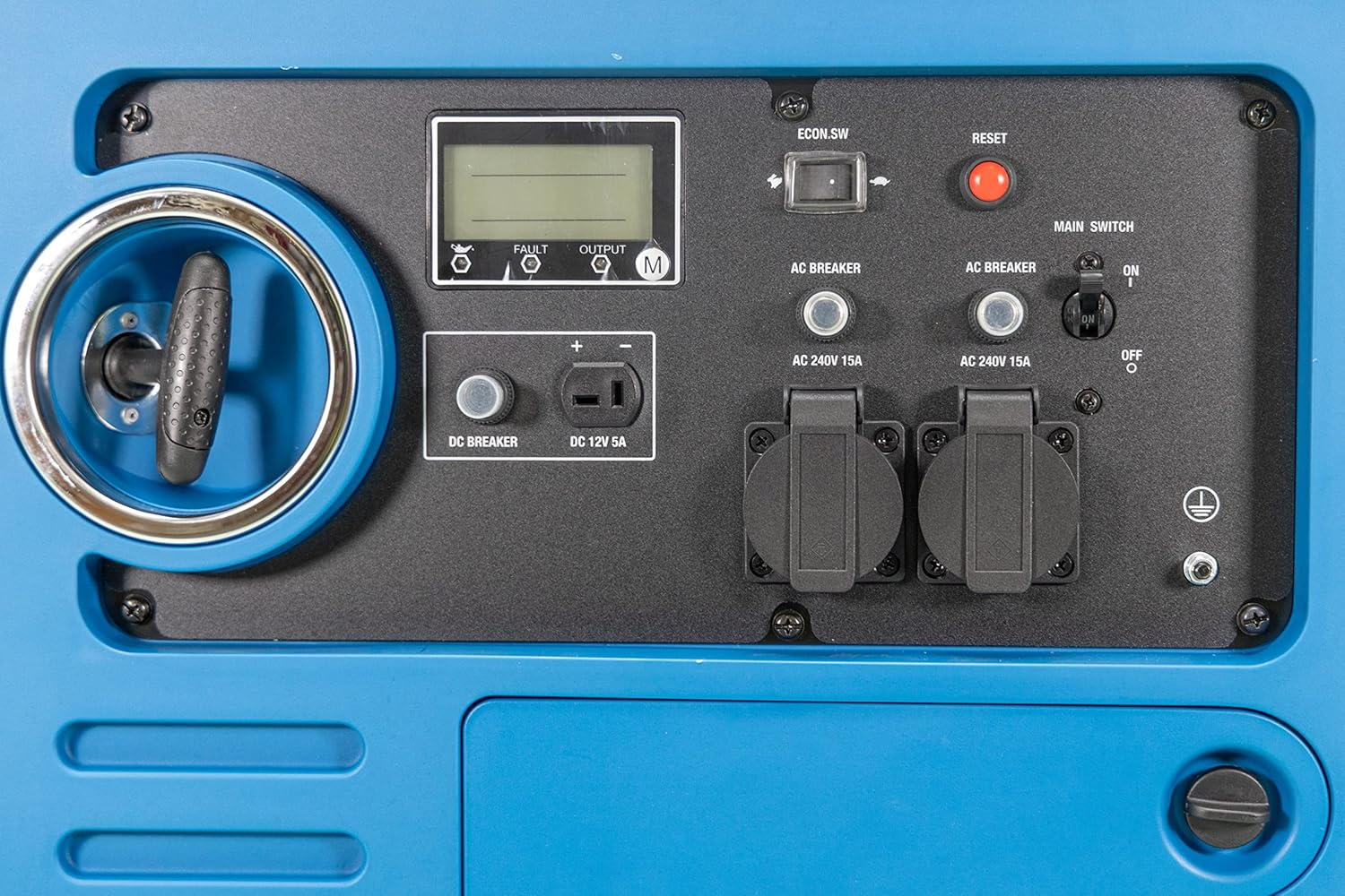 Hyundai Power 4000W Portable Petrol Inverter Generator image number 6