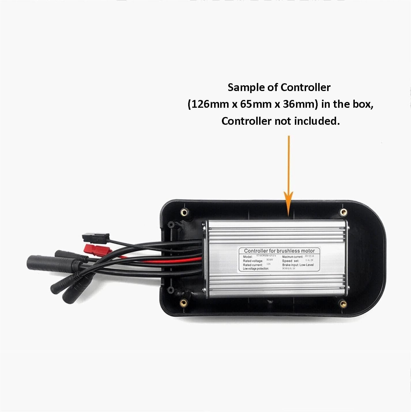 TDR Electric Bike Controller Box Waterproof Dustproof ABS Case for 9 Mosfet 12 Mosfet Controller E-Bike Conversion Kit Accessories Protective Cover