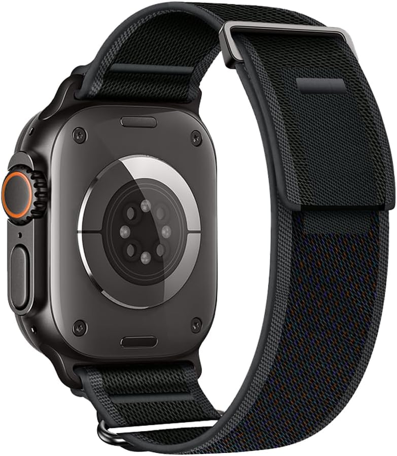 Trail Loop Band Compatible for Apple Watch Ultra 49Mm 46Mm 45Mm 44Mm 42Mm(Series 3/2/1), Sport Braided Replacement Strap Compatible with Iwatch Ultra 3/2/1 Series 11/10/9/8/7/6/5/4/3/2/1/SE