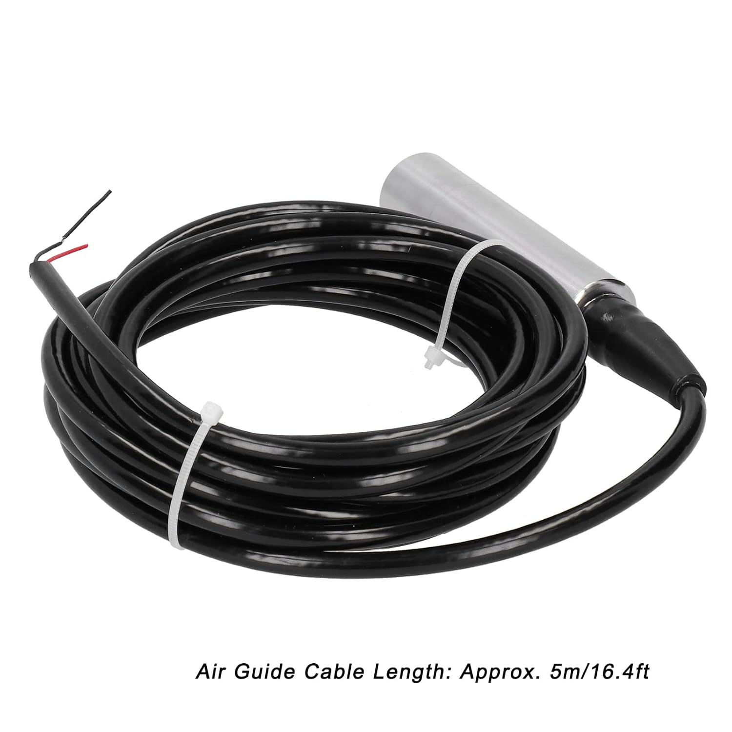 Liquid Level Sensor 4-20Ma, Water Level Transmitter 12-32V DC 5M Cable, 304 Stainless Steel Level Transducer Detector, Input Type Waterproof Level Sensor (0-1M) image number 2