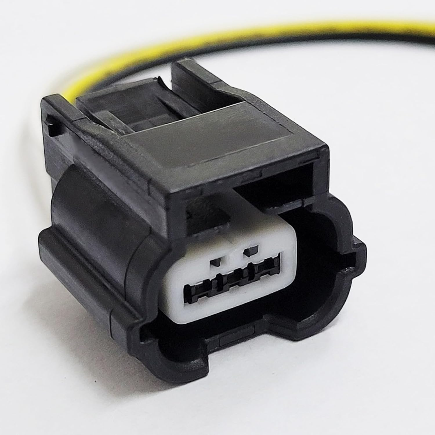 Auto-Plaza 2X 15Cm 3-Pin PDC Parking Sensor Plug Connector Wire Harness OEM:56431345 Compatible with Audi Renault image number 1