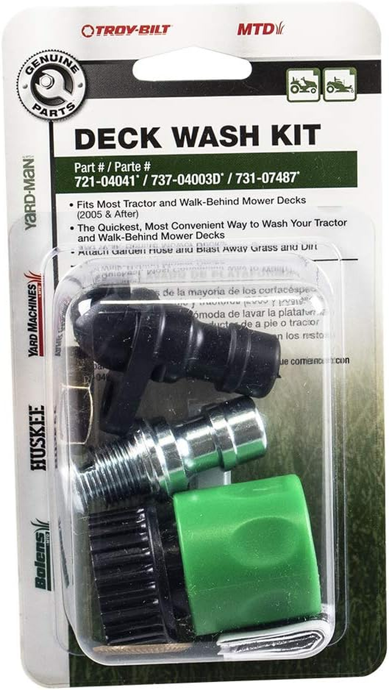 MTD Genuine Parts 490-900-M061 Deck Wash Kit for Lawn Mowers and Tractors 2005 and After, Fits Various MTD, Troy-Bilt, and Other Top Models