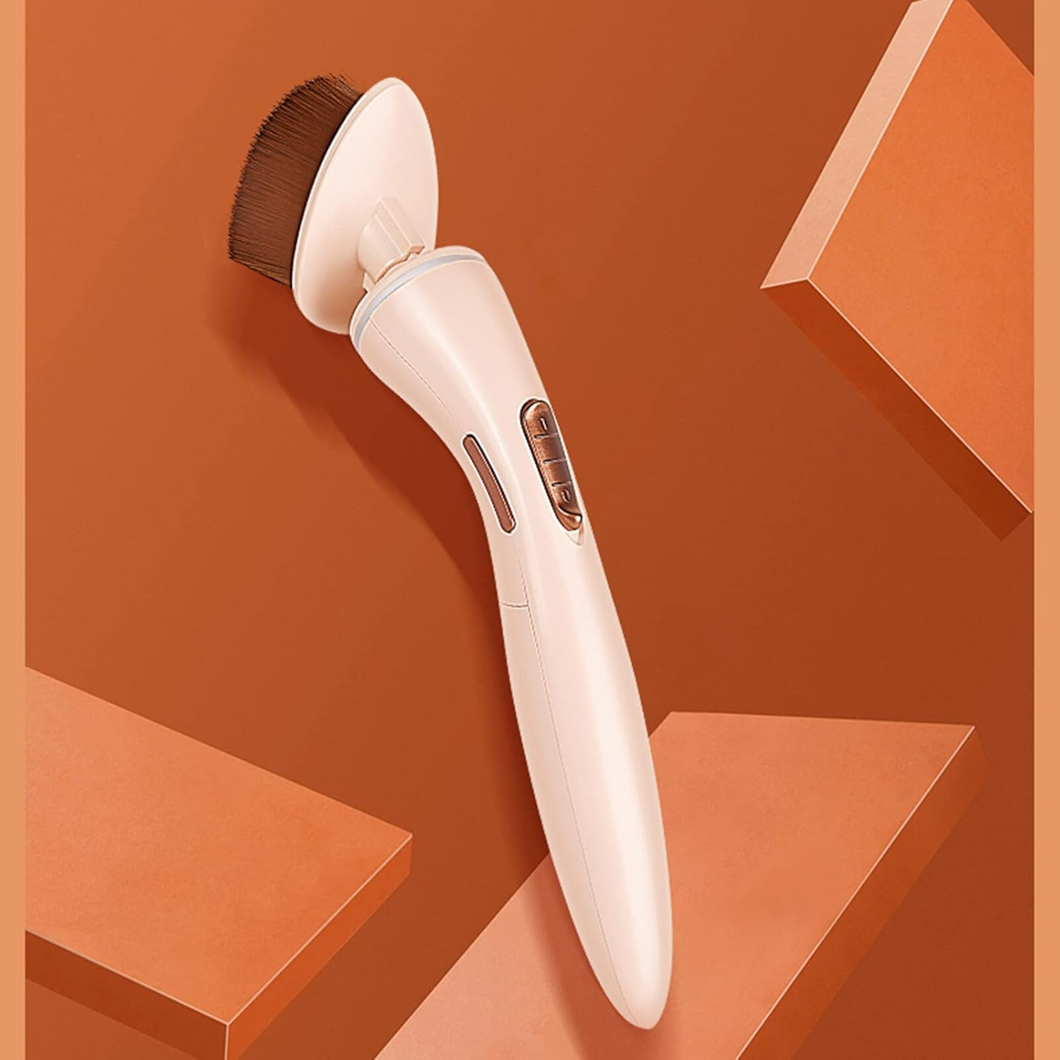 Tignapoo K.Skin Electric Makeup Brush for Applying Foundation Powder Multi-Functional Cosmetic Brush Make up Tool image number 1