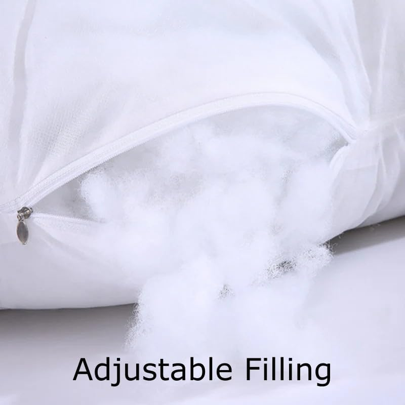 Pregnancy & Maternity Pillow - Body Pillow - for Back Pain Relief and Comfort - Anxiety and Stress Relief - SNUG HUGS - Cover Only (Purple)