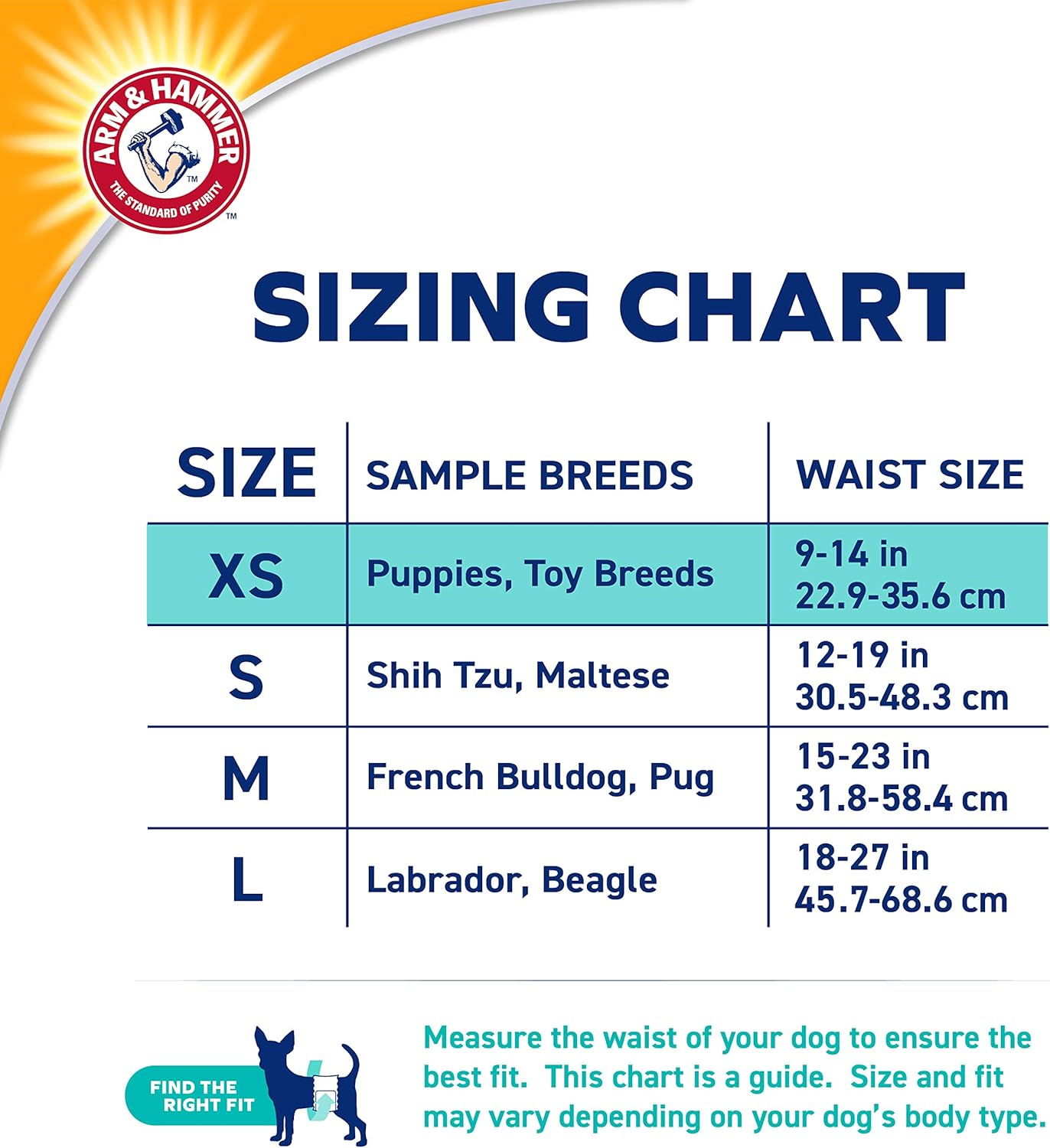 Arm & Hammer for Pets Female Dog Diapers, Size Small, 12 Count | Ultra-Abosorbent, Adjustable Girl Dog Diapers with Leak-Proof Protection and Wetness Indicator image number 2