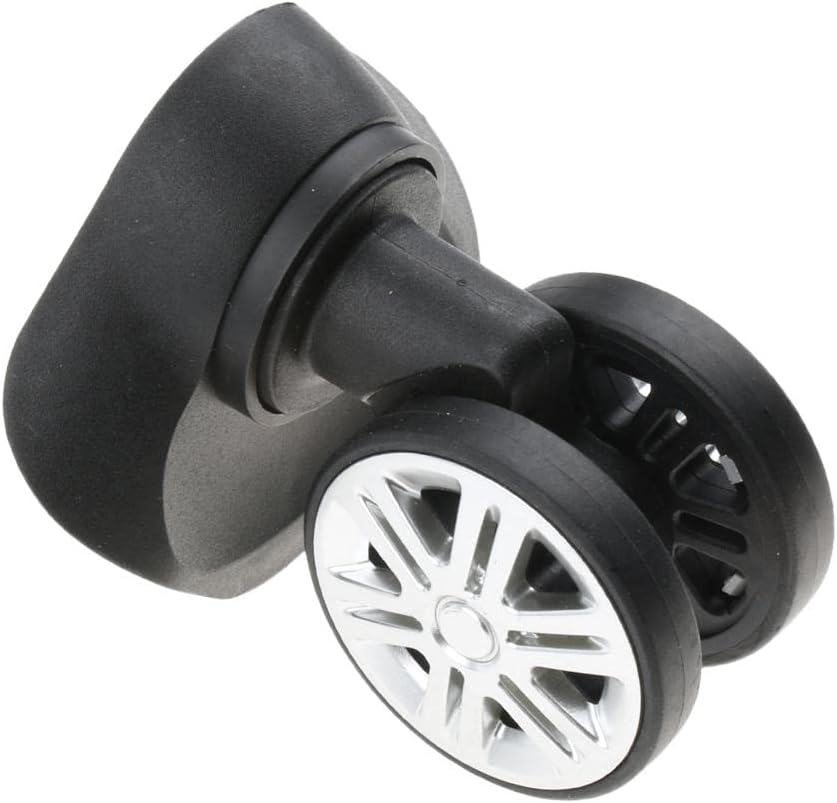 KESOTO Luggage Dual Roller Mute Wheels Replacement Casters(A09,Couple)