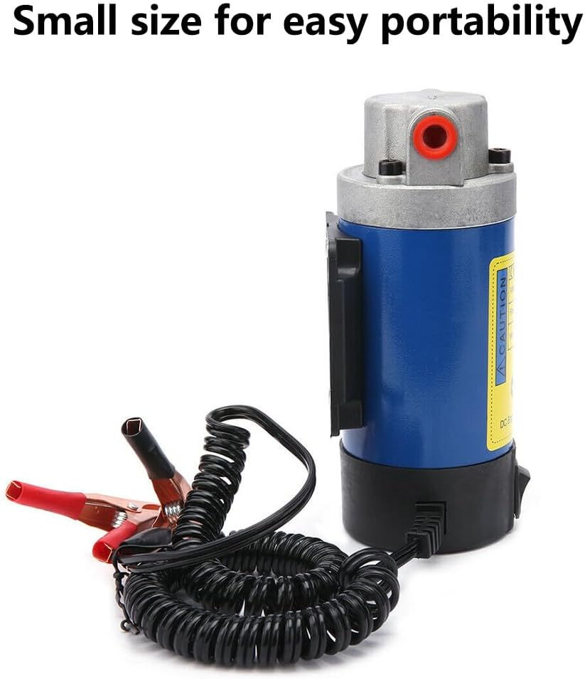 Electric Oil Extractor Pump 12V for Transfer Fluid Engine Vacuum with Hose Car Oil Quick Changer for Boat, Car, Motorcycle image number 1