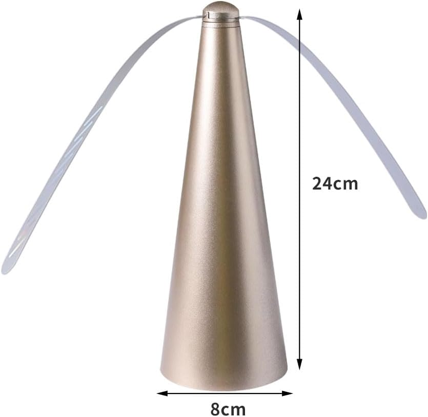 Fly Free Repellent Fan Trap Entertaining Chemical Hook Indoor Outdoor Home image number 2