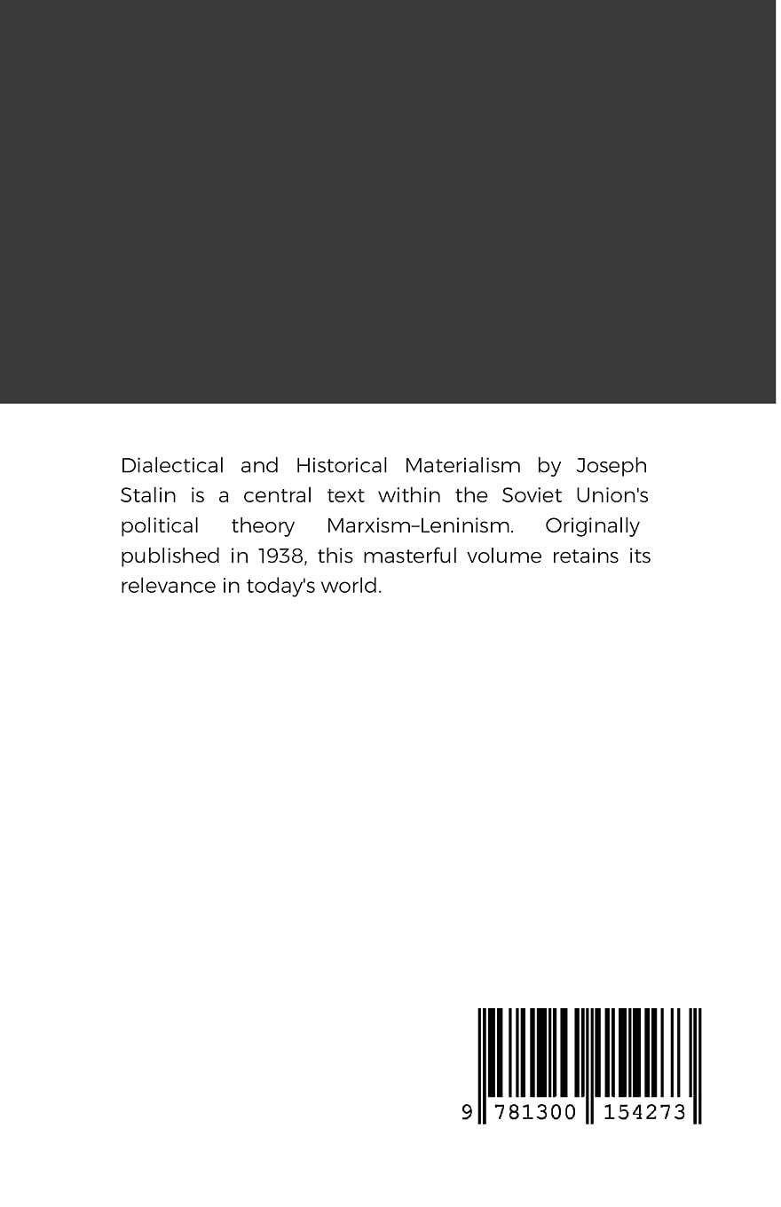 Dialectical and Historical Materialism image number 1