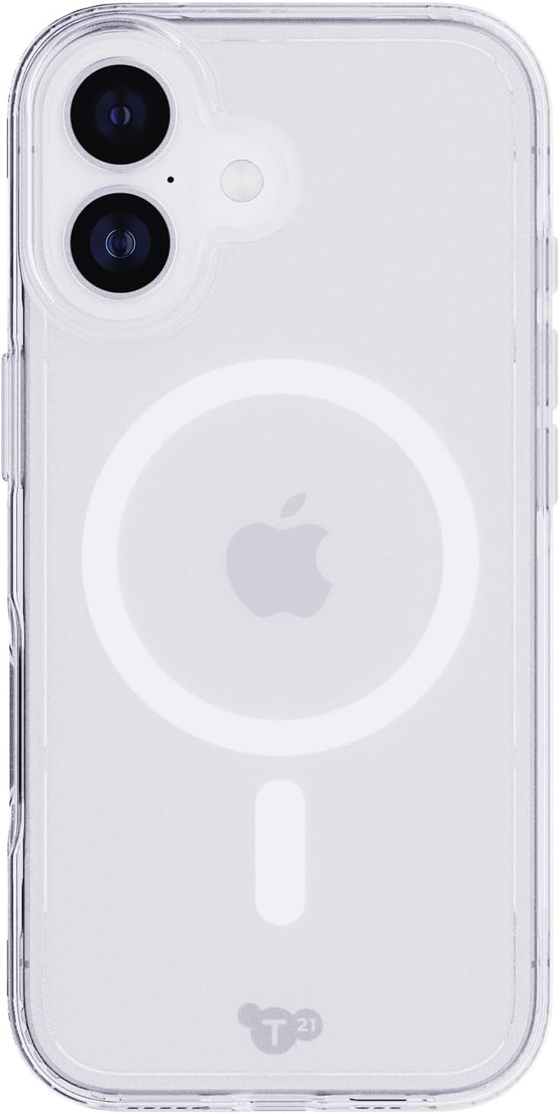 Tech21 Evoclear Magsafe Case Apple Iphone 17, Wireless Charging, Magsafe Compatible, Scratch-Resistant Shockproof Protective Cover Case - Clear image number 4