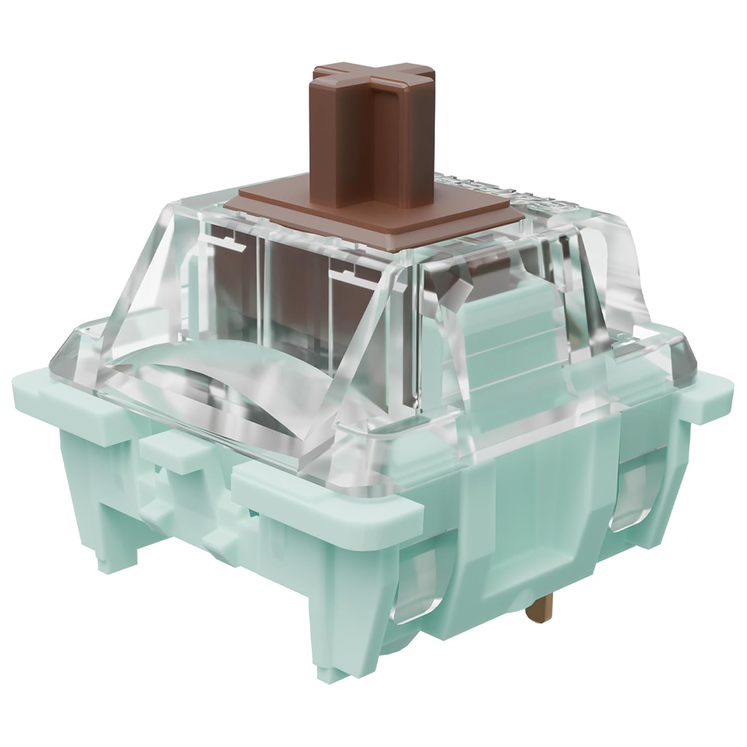 Gateron Jade 3.0 Seriesbrown Mechanical Keyboard Switches - Tactile & Balanced for Versatile Typing & Gaming - 55G Actuation Force -72Pcs