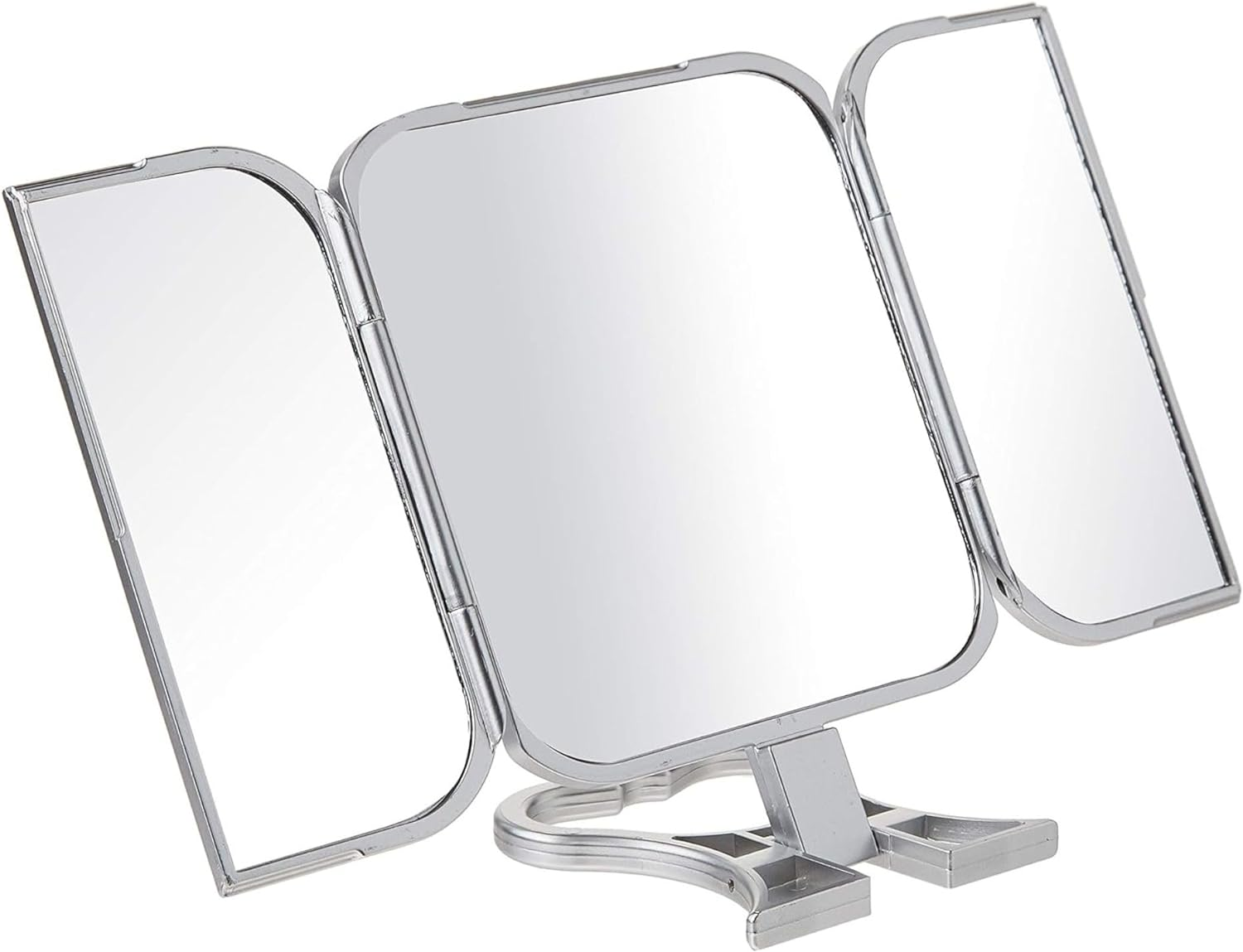 Danielle Enterprises Silver 3-Way Beauty Mirror image number 1