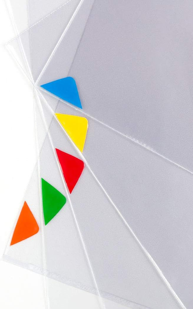 Tarifold ES 511519 - Pack 5 Nail File PVC A4+ PVC Long Life, Extra Heavy Duty - Large Capacity, Assorted Colors, 5U. image number 3