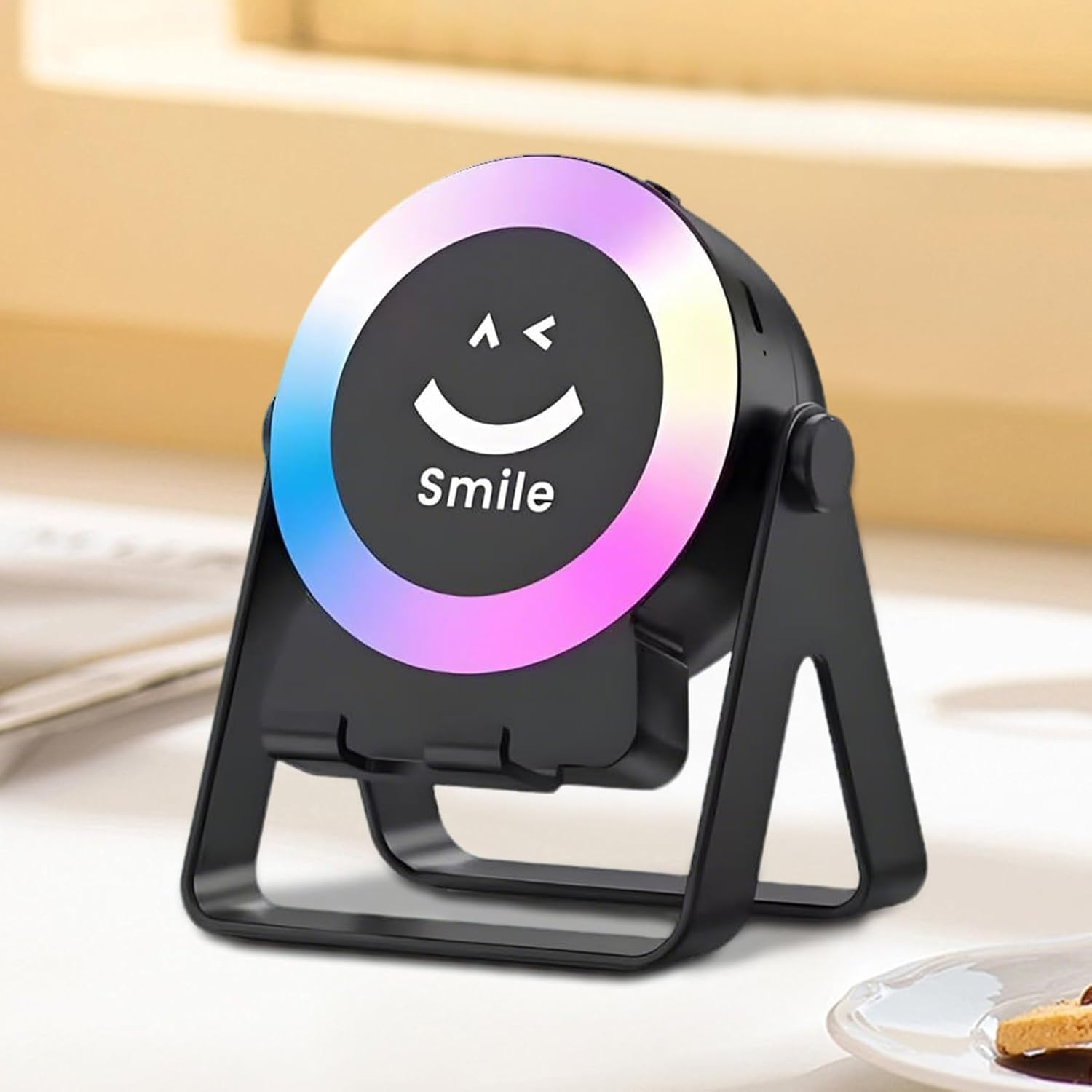 Wireless Induction Speaker | Portable Speaker for Desk - Audio Player with RGB Light 4-In-1 for Home Living Room Office Restaurant Retail Store Event Planners image number 3