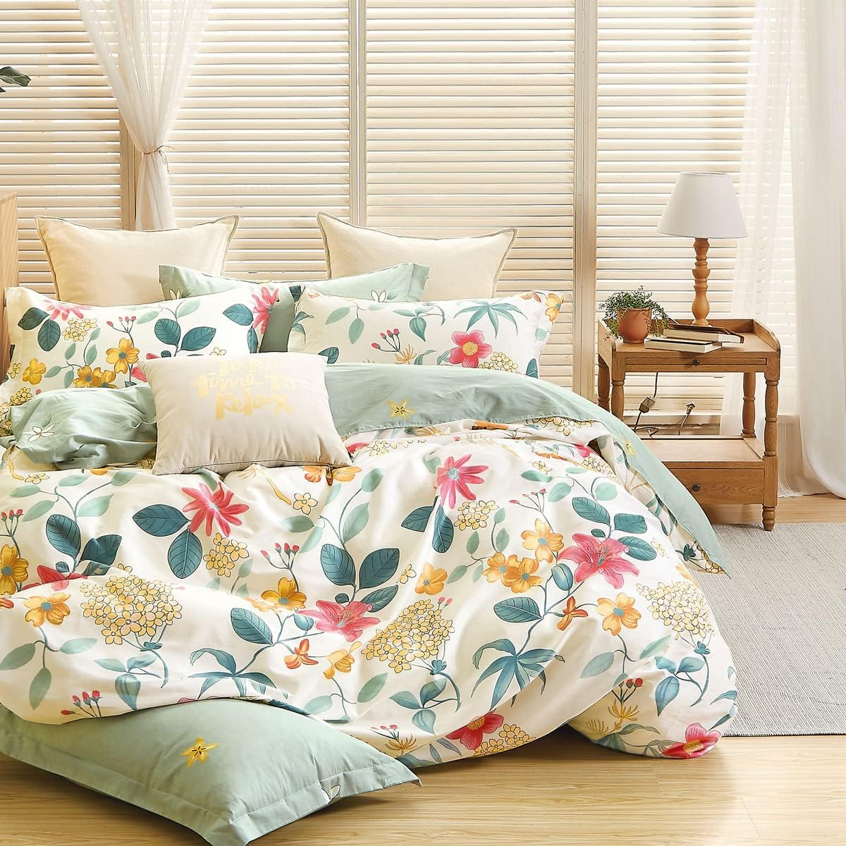 Luxton Blue Paisley Quilt Cover Set 100% Cotton Single 2Pcs Paisley Doona Cover Set (Single Size) image number 3