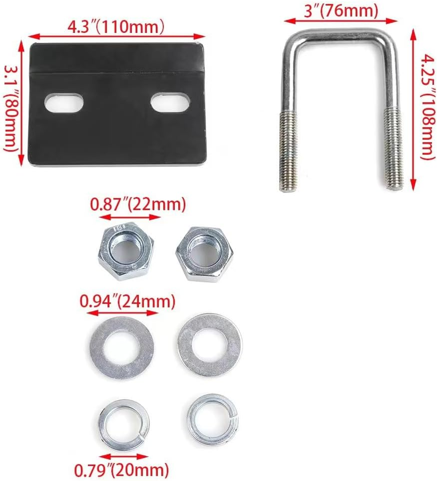 Tootoo Stabilizer Tow Bar Hitch Tongue anti Rattle Bracket Tightener Caravan Trailer Oz image number 4