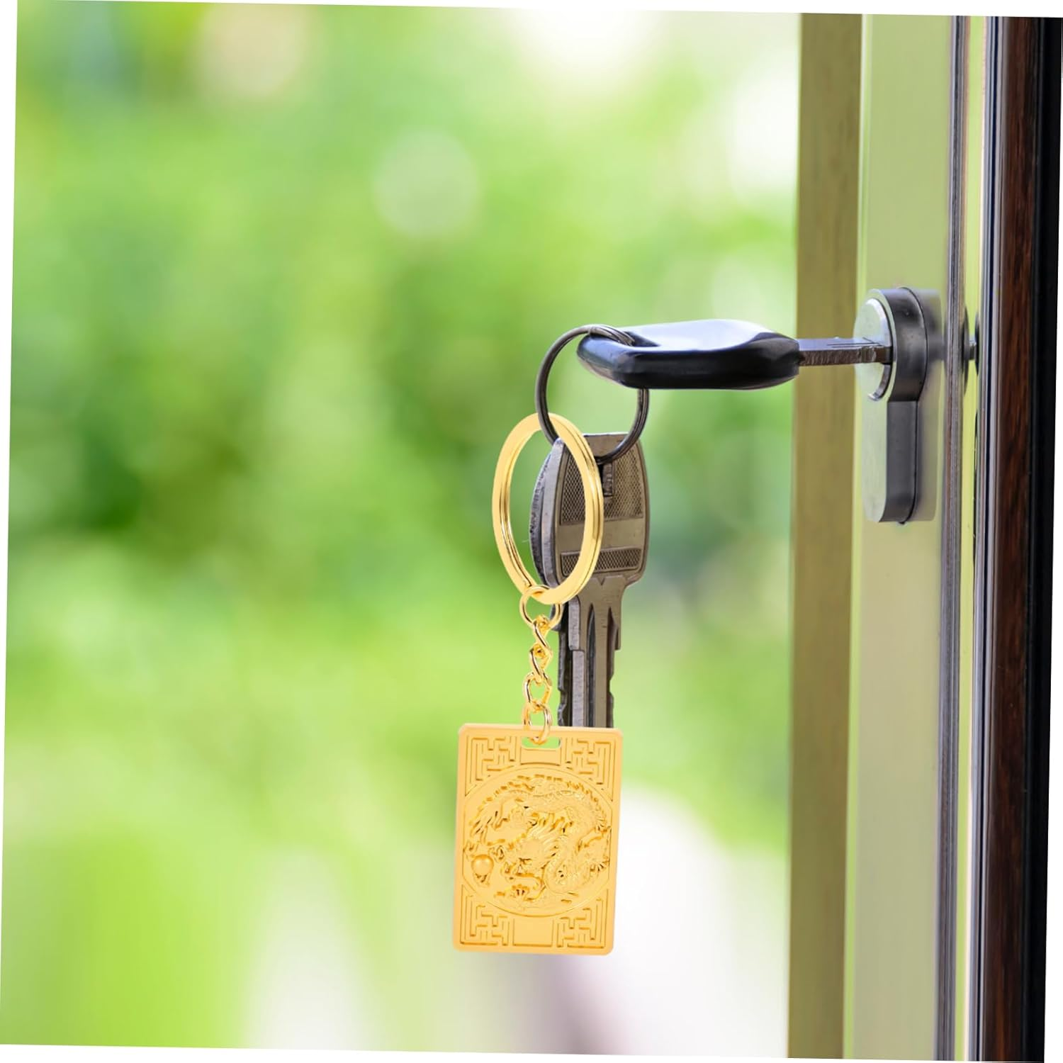 Cabilock Year Dragon Keychain Dragon Keychain for Bag Key Ring Lovely Key Rings for Purse Charm image number 2