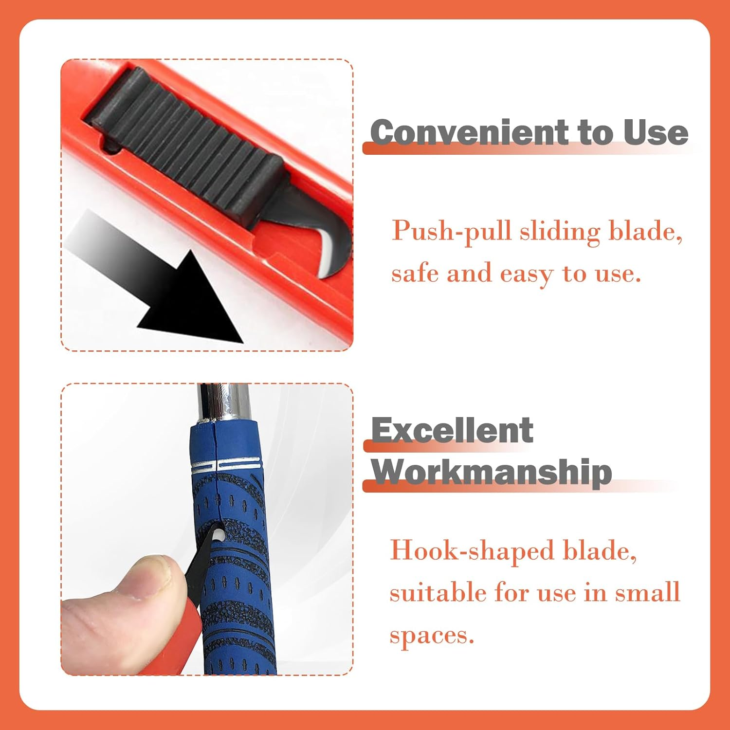 TRINKA Golf Grip Tape Stripper Remover Tool Kits, Golf Grip Tape Remover with Golf Grip Removal Tool Hook Knife, Tape Stripper Remover for Regripping Graphite/Steel Shaft, Golf Club Grip Repair Kit image number 6