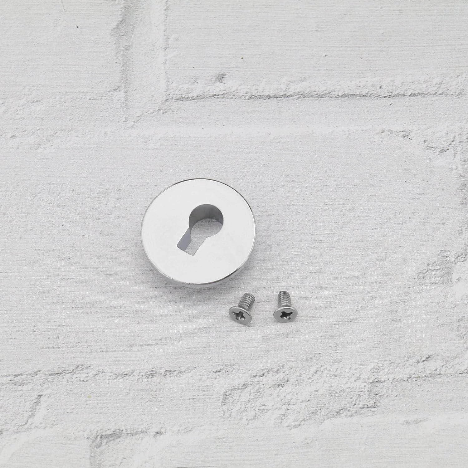 SG Store 2 Sets Glass Door Lock Sliding Showcase Exhibition Cabinet Terrarium Lock with 4 Keys 25X25Mm for Glass Cabinet Doors Doors and Windows Jewelry Cabinets image number 1