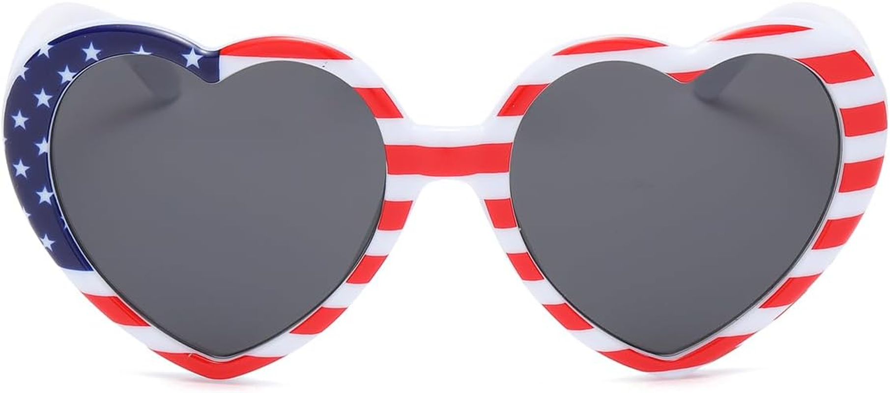 JOVAKIT Polarized Heart Shaped Sunglasses for Women Vintage Fashion Lovely Retro Oversized Eyeglasses UV400 Protection Lens - 063 Chocolate/Brown image number 6