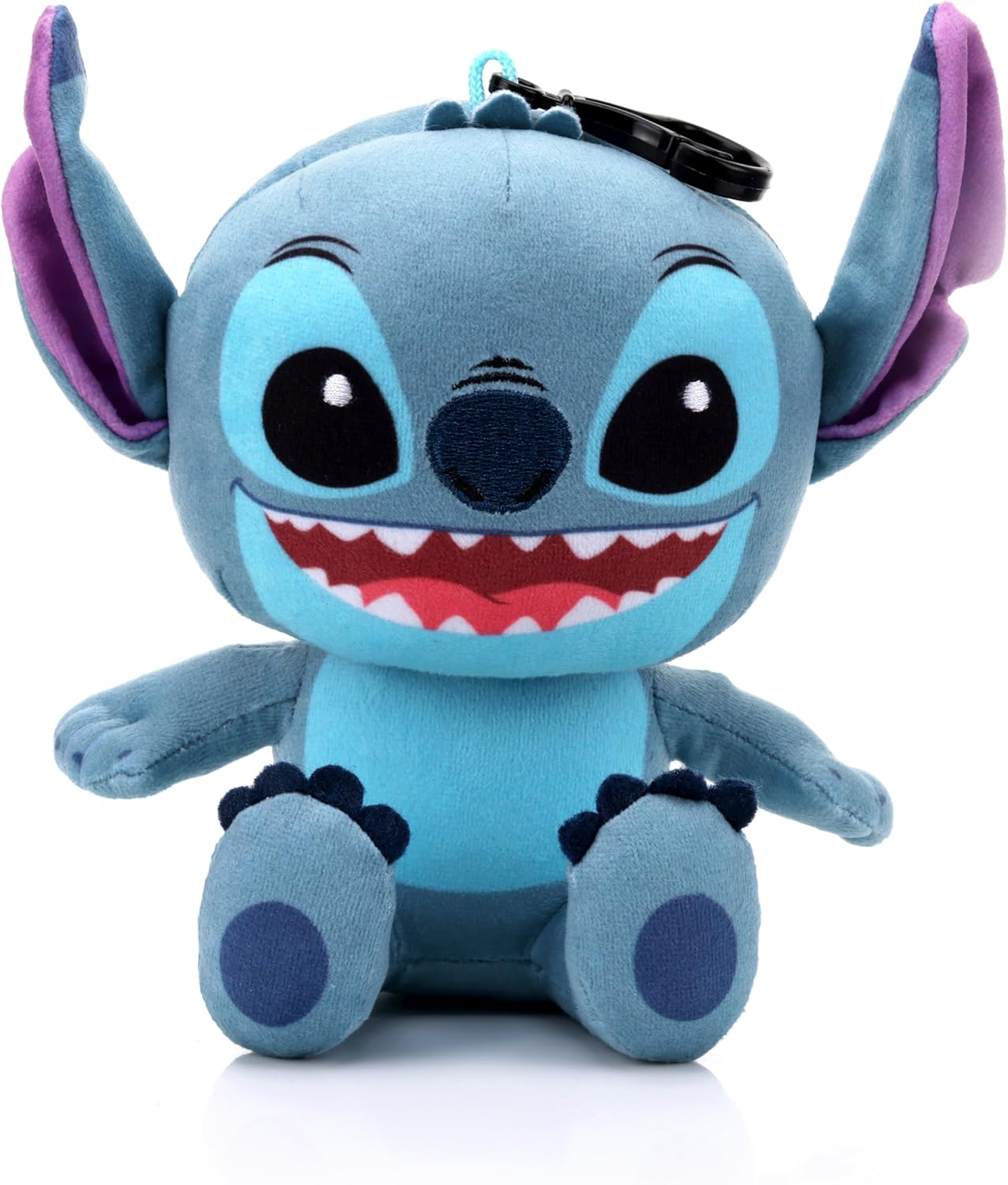 Bitty Boomers Stitch Plush Bluetooth Speaker, Portable Wireless Audio with Soft Collectible Design & 8-Hour Playtime.
