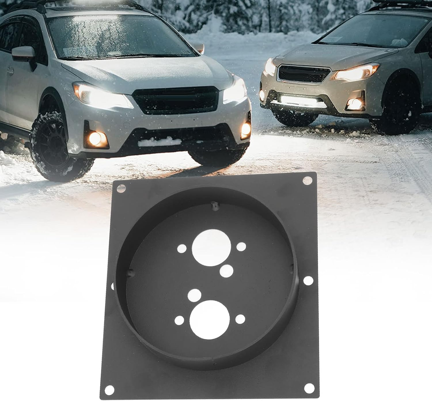 Floor Turret Bracket, Stainless Steel Floor Mount Plate Turret Bracket, Compatible with Eberspacher Airtronic D2 Heater, Webasto Heater, Propex Heaters, Air Parking Heater