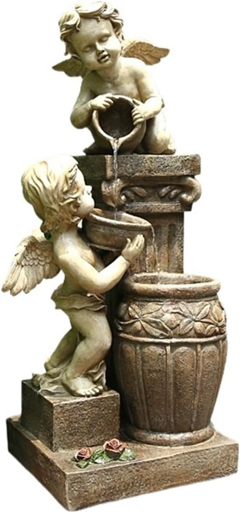 Outdoor Fountain Angel Fountain Landscape, Outdoor Water Decoration, Garden Layout Courtyard(L) image number 6