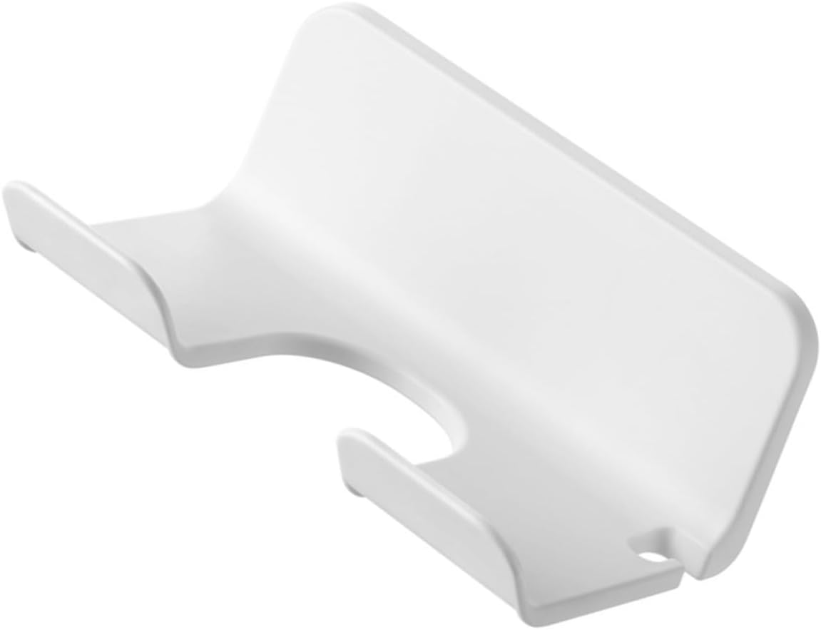 ELAYARD Wall-Mounted Hair Dryer Stand Punch-Free Hair Dryer Rack for Home and Salon No Drilling Required Space-Saving Holder