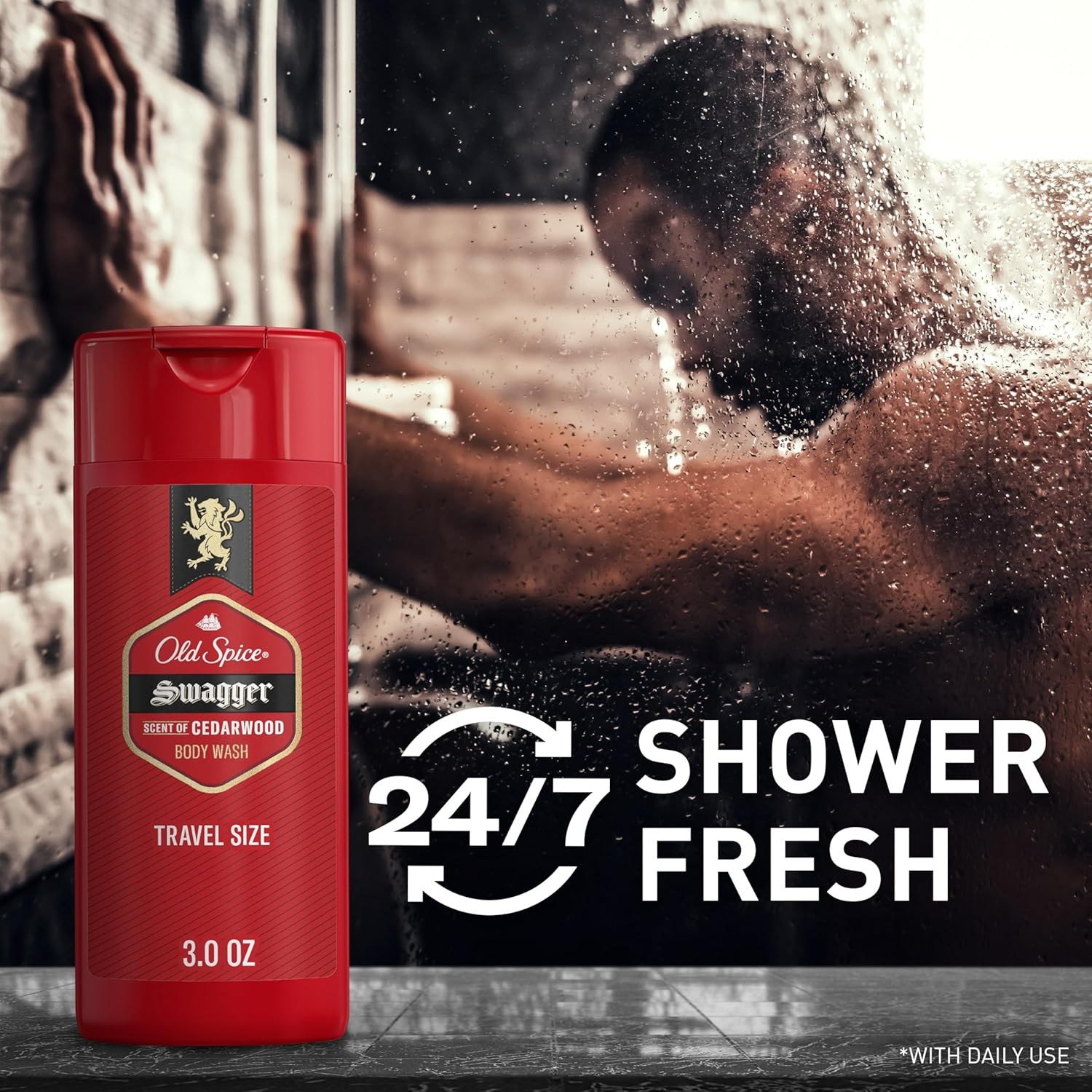 Old Spice Red Zone Swagger Scent Men'S Body Wash, 3 Oz image number 3