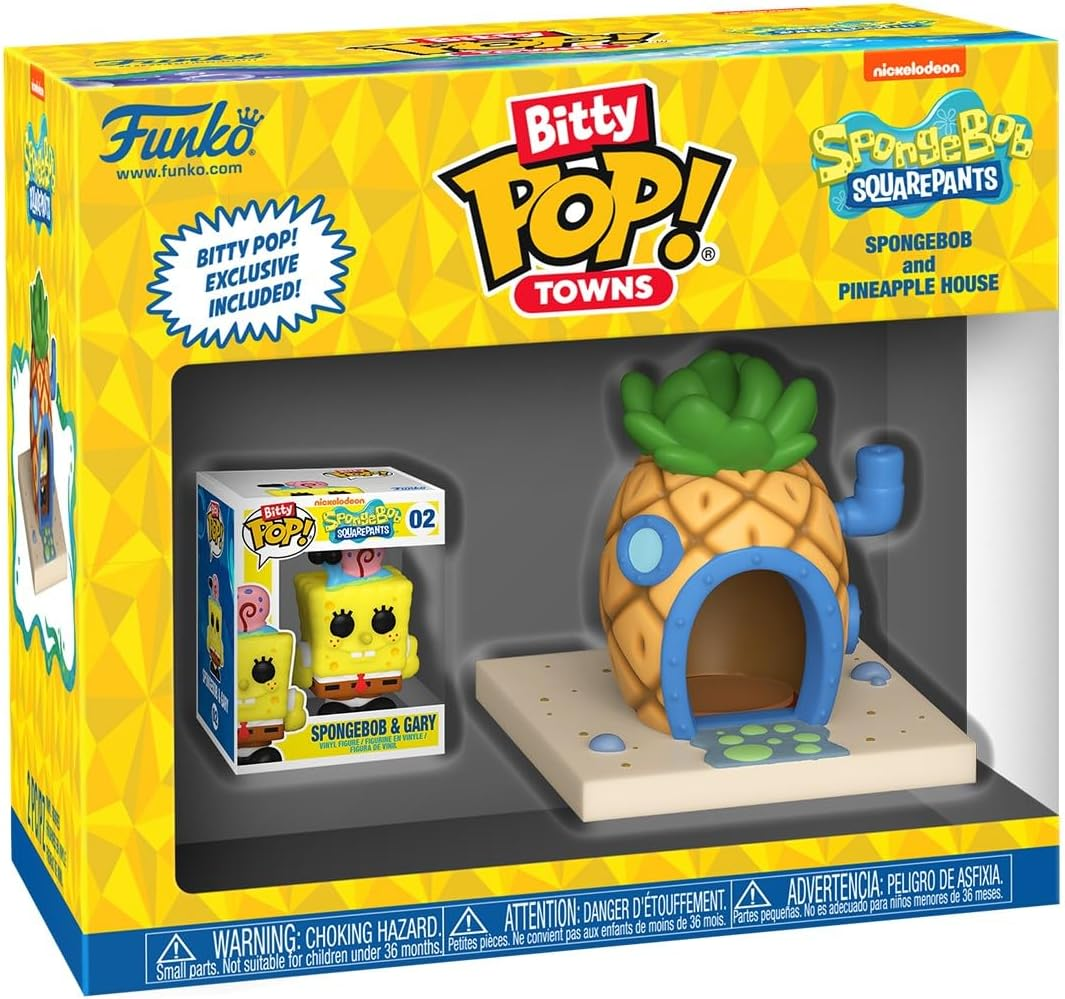 FUNKO Bitty POP! Town: Spongebob Squarepants- Spongebob at Home image number 4