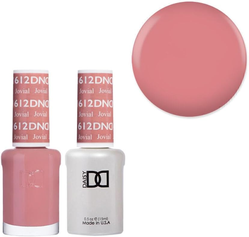 DND 612 Jovial - Daisy Collection Gel & Lacquer Duo 15Ml