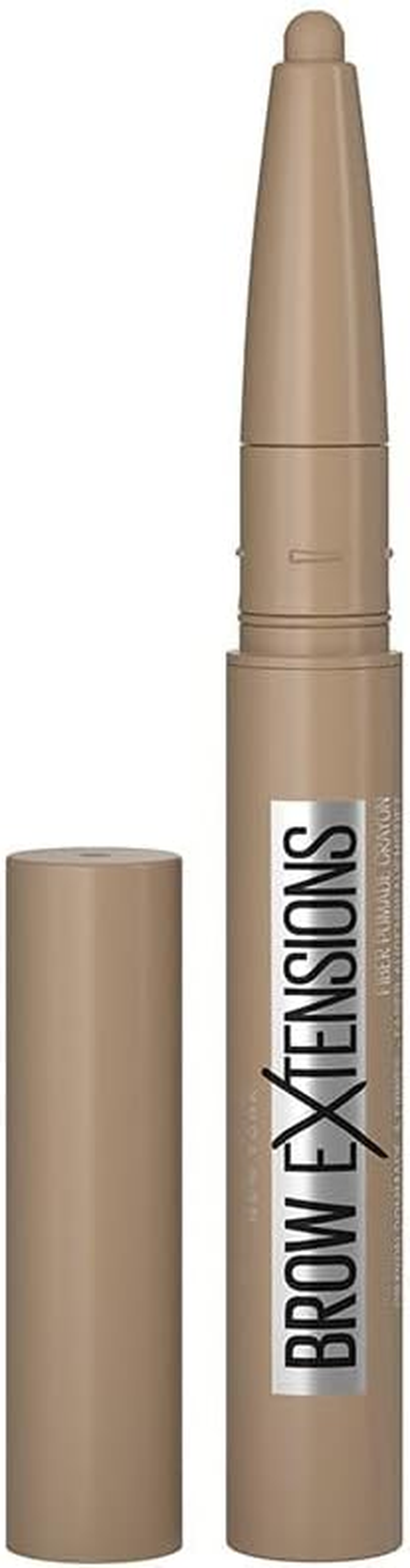 Maybelline Brow Extensions Eyebrow Pomade Crayon, Blonde