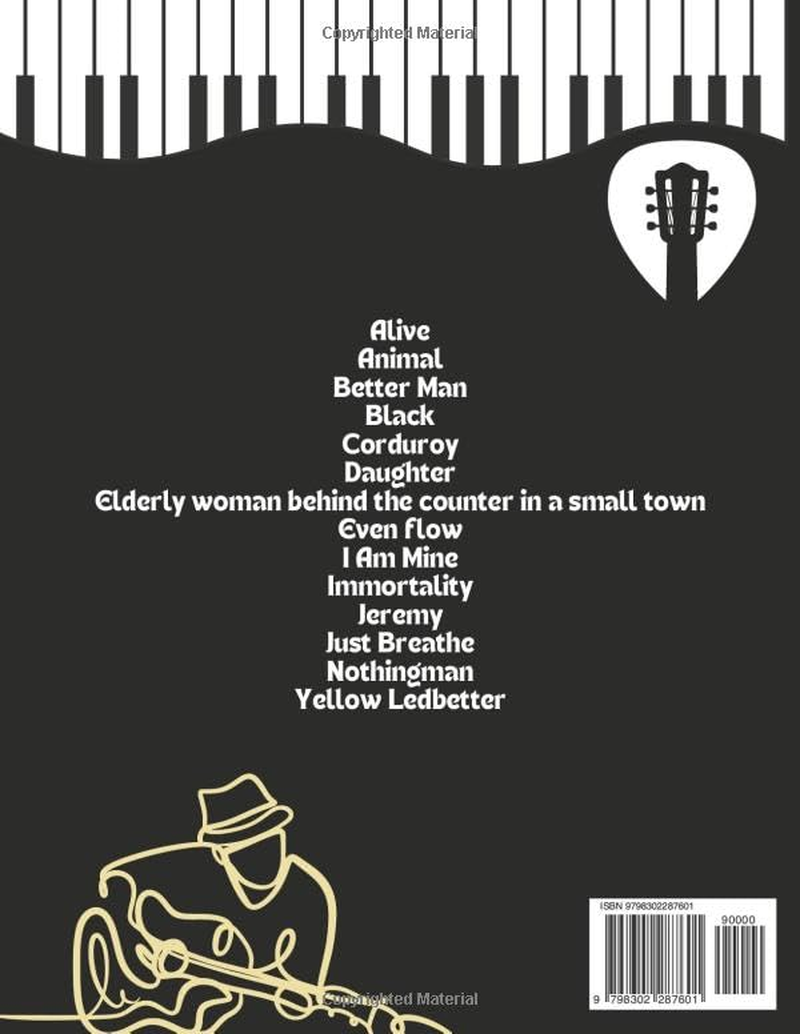 Pearl Jam for Fans: Piano, Vocal, Guitar Sheet Music Collection