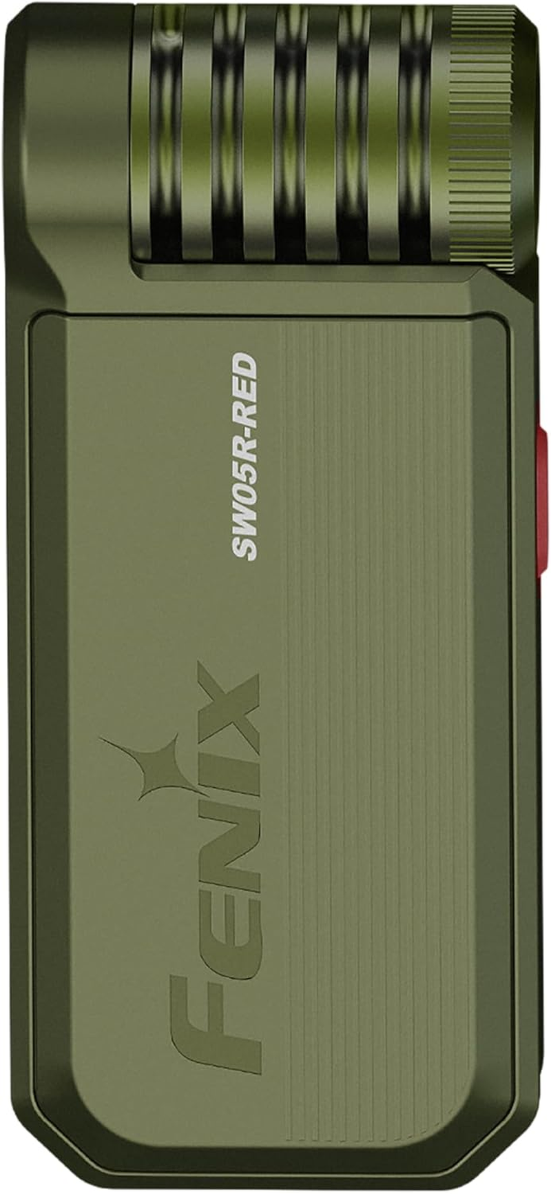 Fenix SW05R Rechargeable Inspection Torch - Aluminum LED Light - 150 Lumens & 39M Beam - Waterproof & 49 Hrs Working - 200&deg; Rotating Head - Security Torch for Camping & Outdoor Adventures Spruce Green image number 4