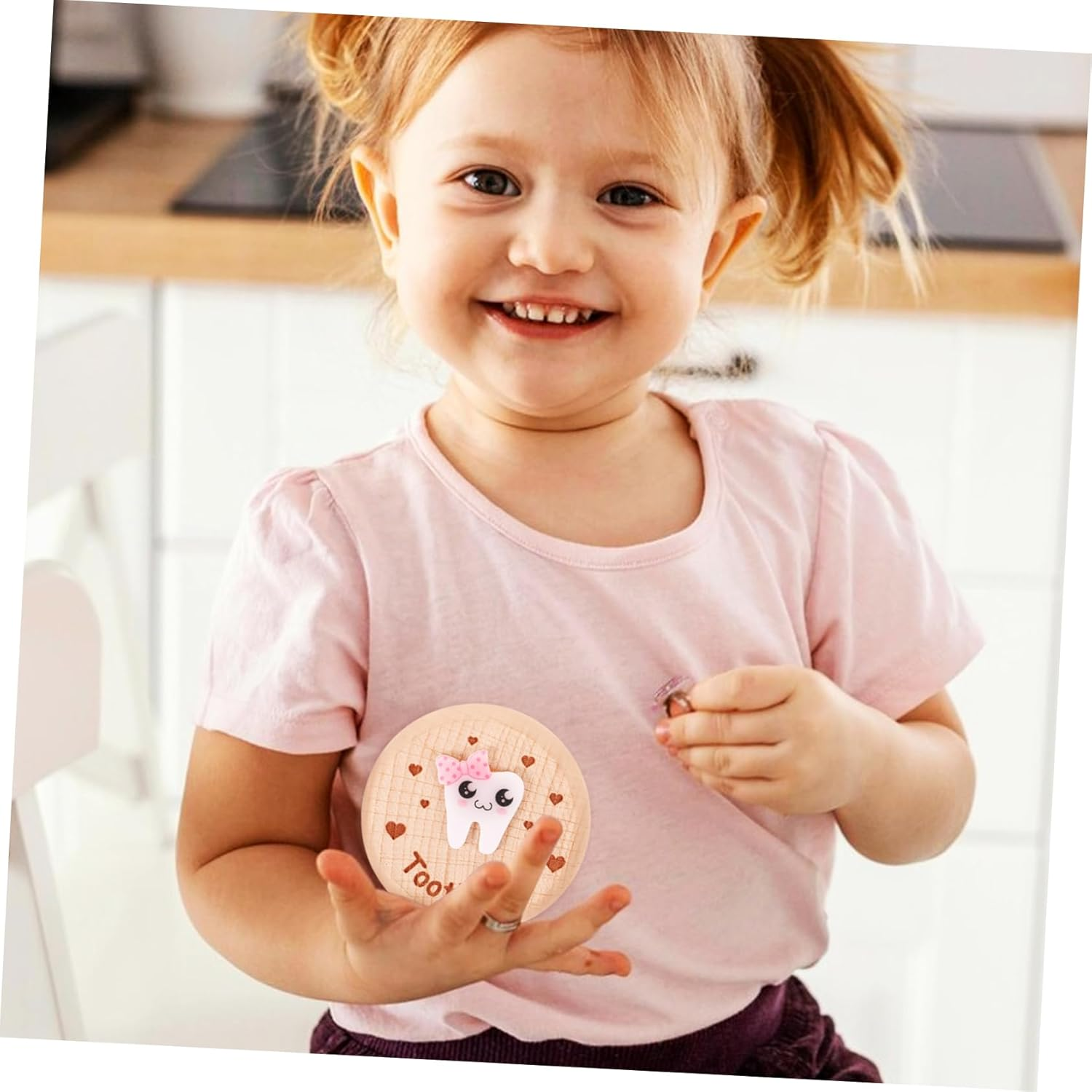 NOLITOY Wooden Tooth Keepsake Box for Cute for Boys and Compact Design for Easy Carrying and Safe Storage of Teeth image number 6